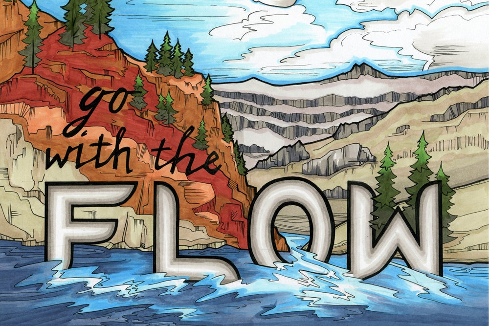 FLOW sticker