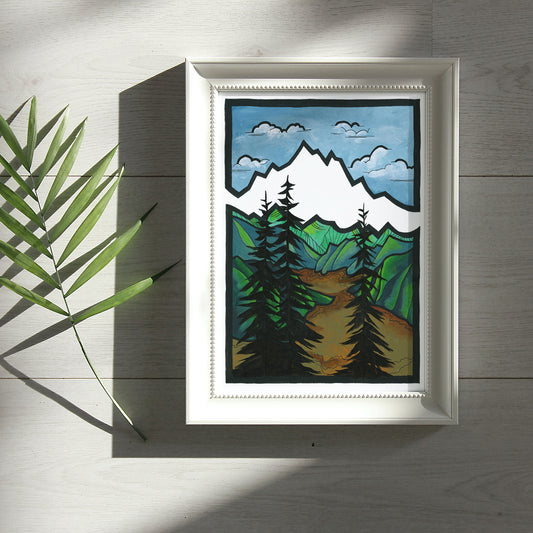 Lost Mountain art print