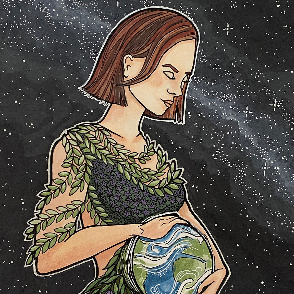 Mother Nature original artwork