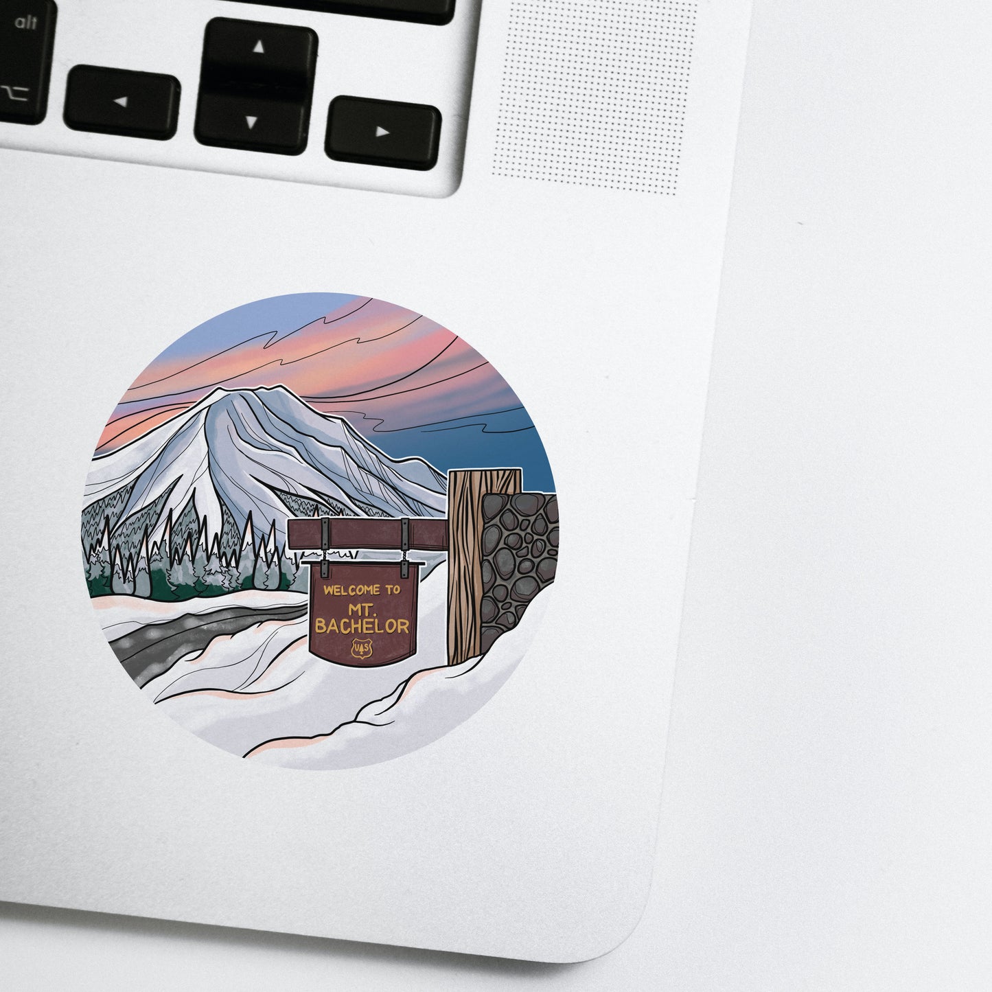 Mount Bachelor Winter sticker