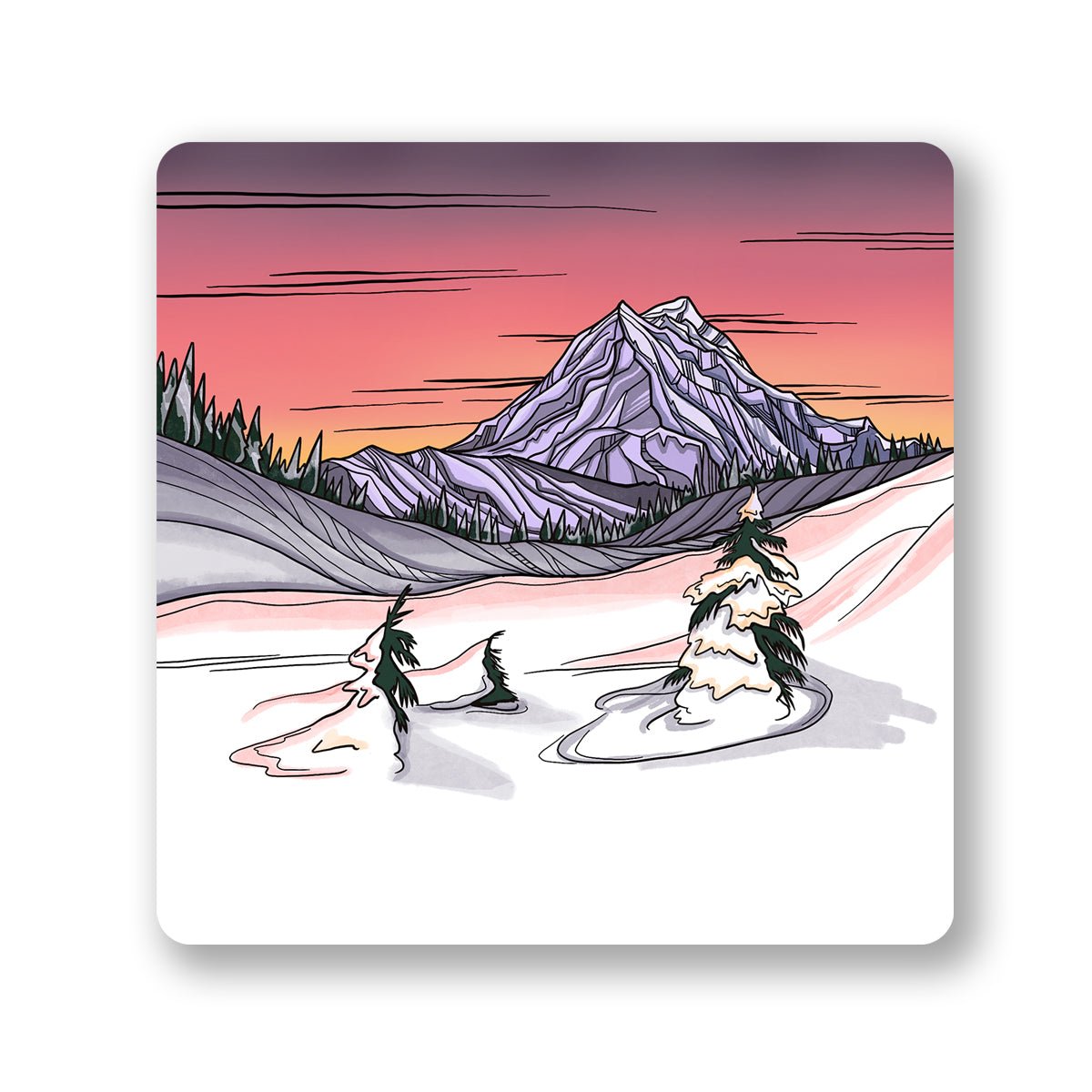 North Cascades National Park sticker
