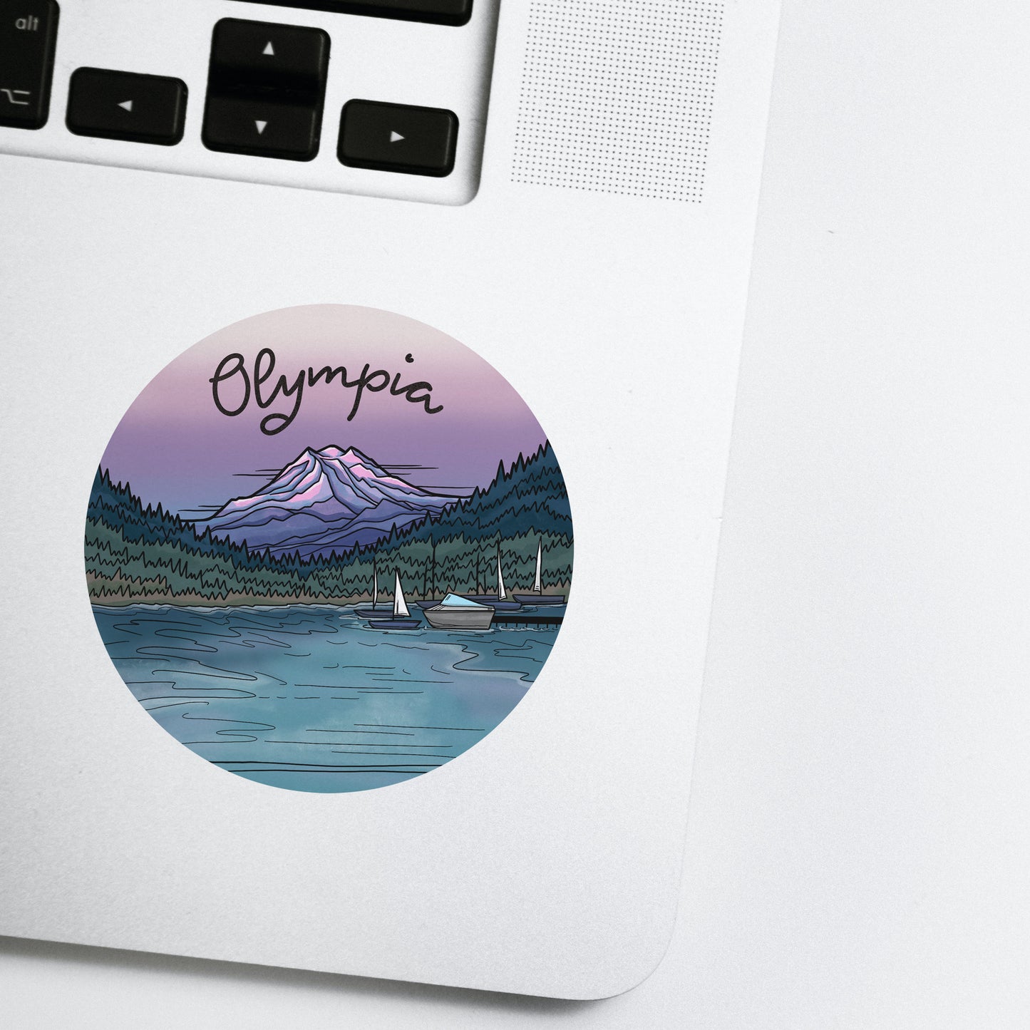 Olympia Puget Sound sticker