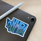 Olympia WA State Shape sticker