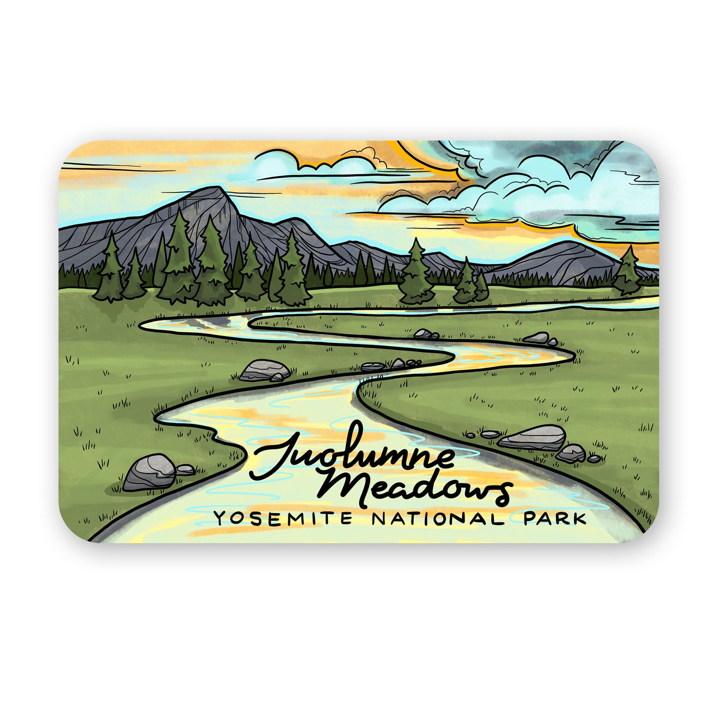 Yosemite Tuolumne sticker