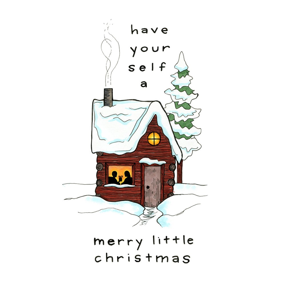 Merry Little Christmas holiday card