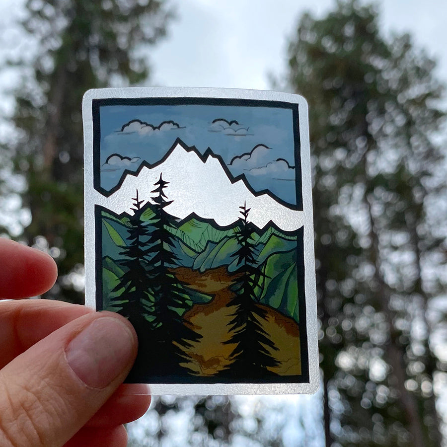 Lost Mountain sticker