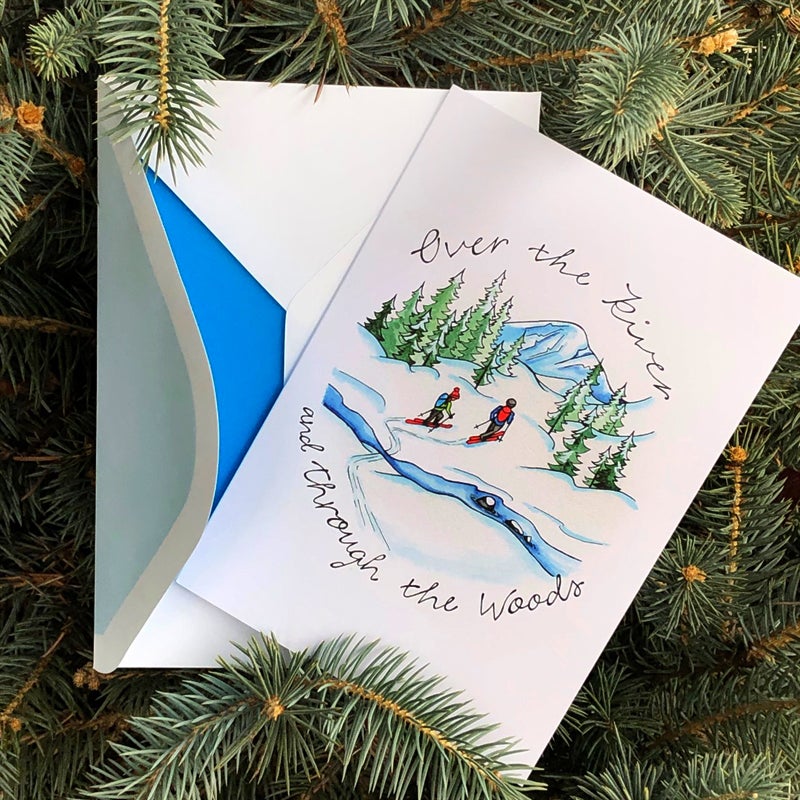 Over the River holiday card
